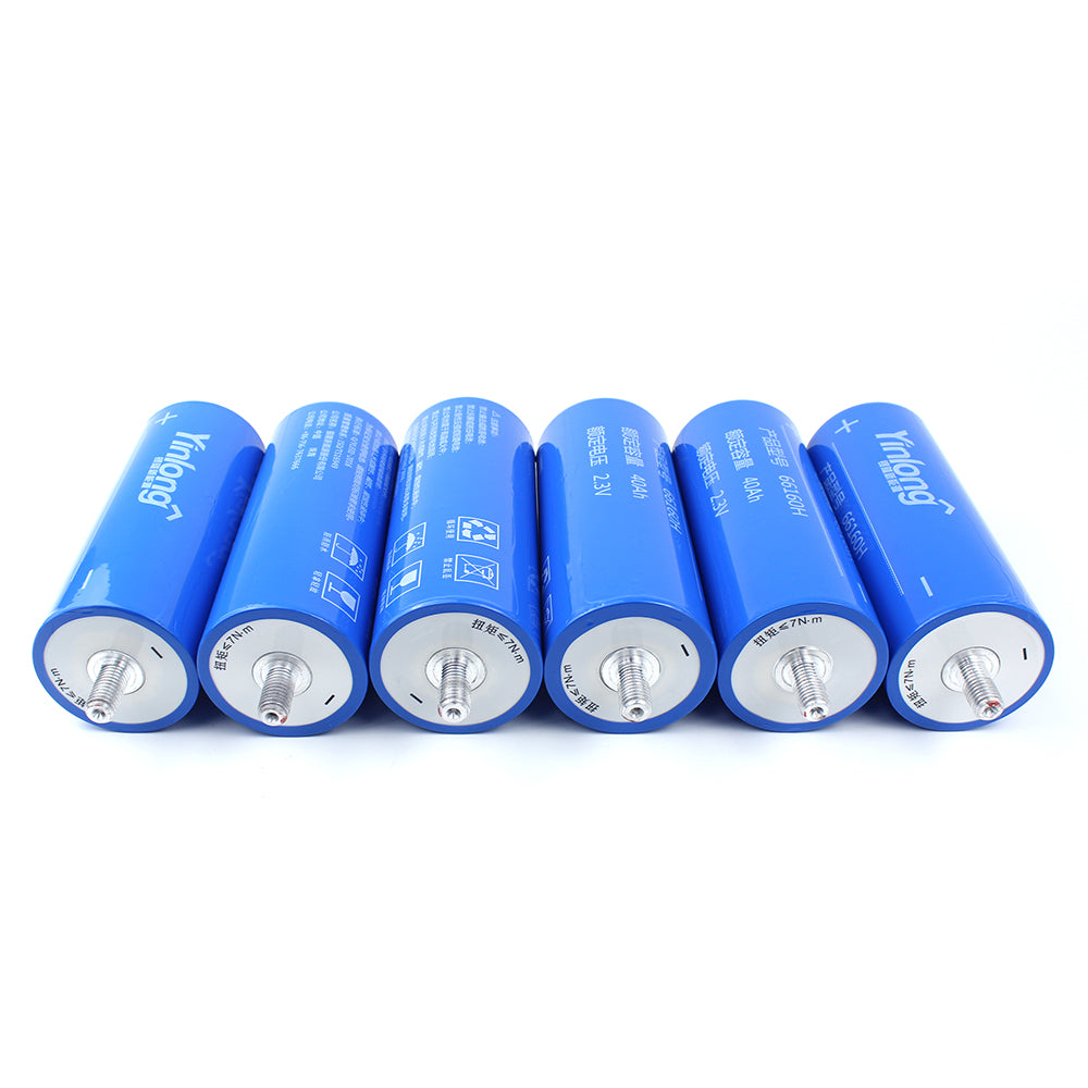 Grade A Yinlong 40ah LTO Battery 66160 10C Lithium Titanate Rechargeable Car Audio 25000 cycles