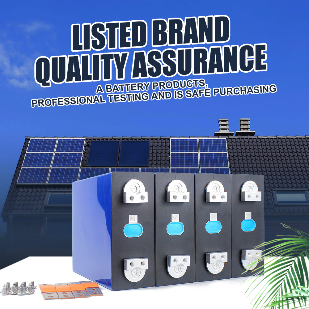 EVE LF280K 280ah Lifepo4 Battery with Original Studs Double Holes Grade A free Busbars Epoxy Boards