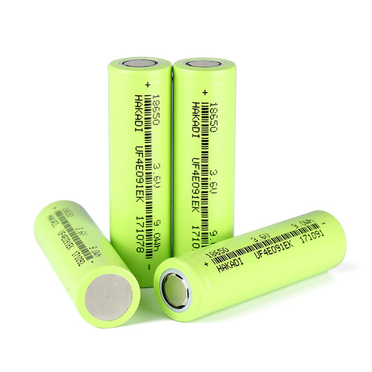 Hakadi NMC 18650 3.7V 2500mAH Rechargeable Battery LI-ION Energy battery DIY 12V 5A lifepo4