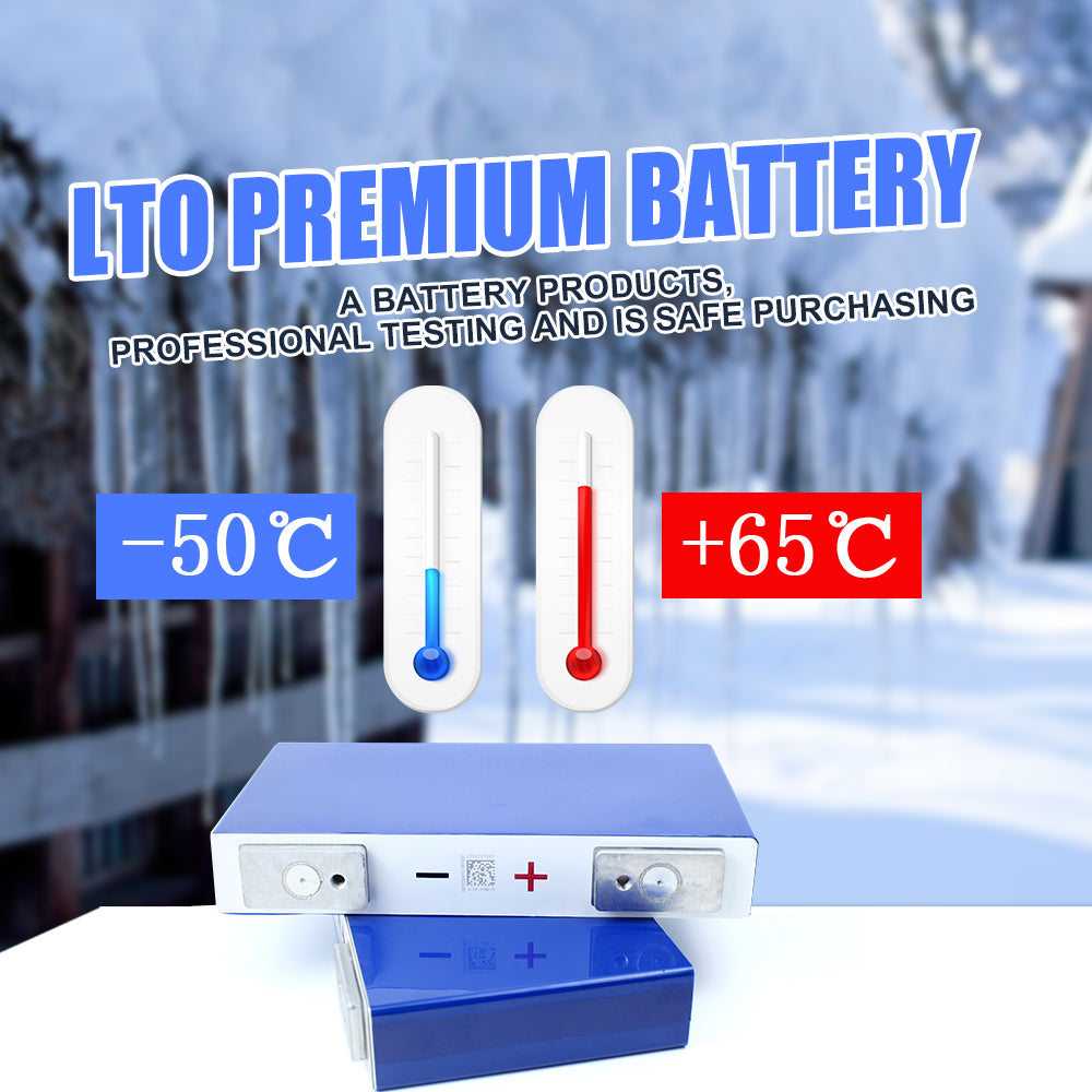 Yinlong 2.3V 33AH LTO Battery Prismatic Cells Grade A 30000 Cycles 10C