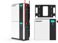 HAKADI 51.2V100A lifepo4 Battery 5Kwh 10kwh 15kwh with 5Kw Inverter AC Output 220V 230v Stackable & Wall Mounted Energy Storage Batteries