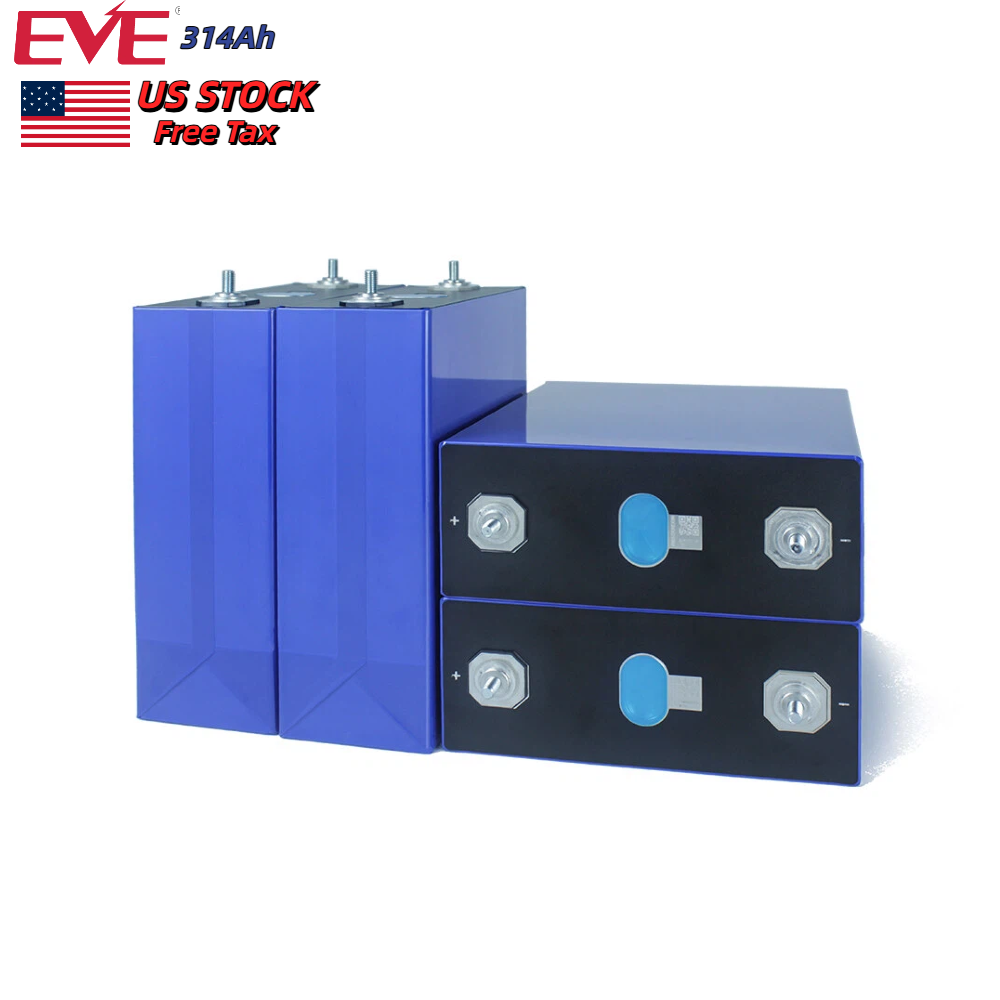 US Stock EVE MB31 3.2V Lifepo4 Battery Grade A Original QR code M6 Studs