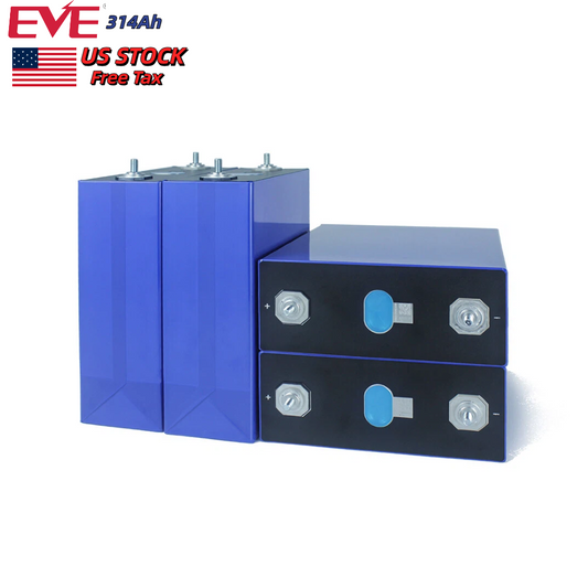 US Stock EVE MB31 3.2V Lifepo4 Battery Grade A Original QR code M6 Studs